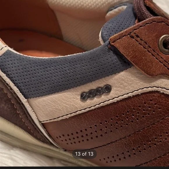 Ecco | brown enrico retro shoes | size 41 M 7.5 in excellent used condition - Picture 10 of 10